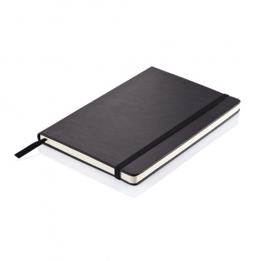 Logo trade promotional item photo of: Deluxe hardcover PU A5 notebook