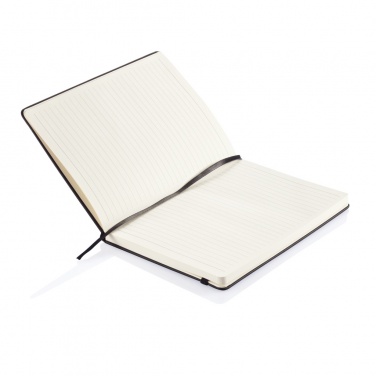 Logotrade promotional item image of: Deluxe hardcover PU A5 notebook