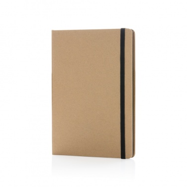 Logo trade promotional gifts picture of: A5 kraft notebook