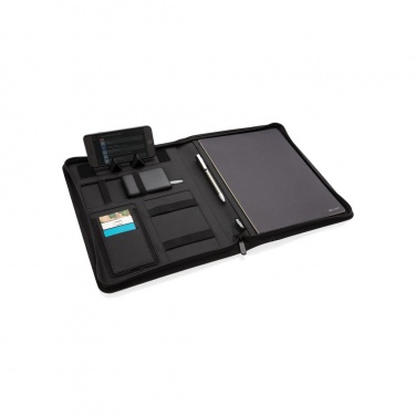 Logotrade promotional merchandise picture of: Air 5W wireless charging portfolio A4 w/ 5000 mAh powerbank