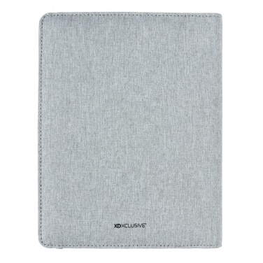 Logotrade corporate gifts photo of: Air 5W wireless charging notebook with 5000mAh powerbank