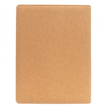 Logo trade promotional item photo of: Deluxe cork portfolio A4 with pen