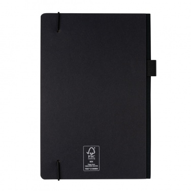 Logotrade promotional merchandise image of: A5 deluxe kraft hardcover notebook