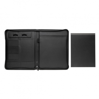 Logo trade promotional gift photo of: RCS rPU deluxe tech portfolio with zipper
