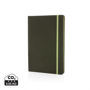 Logo trade promotional products picture of: GRS certified RPET A5 notebook