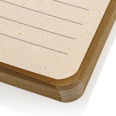 Logotrade promotional giveaway picture of: Stylo Sugarcane paper A5 Notebook