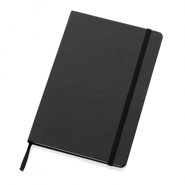 Logo trade promotional giveaways image of: Craftstone A5 recycled kraft and stonepaper notebook