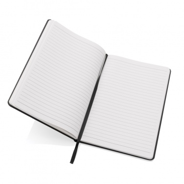 Logo trade advertising product photo of: Craftstone A5 recycled kraft and stonepaper notebook