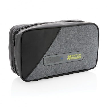 Logo trade promotional gifts image of: Portable UV-C steriliser pouch with integrated battery