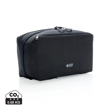 Logotrade promotional product picture of: Swiss Peak AWARE™ toiletry bag PVC free