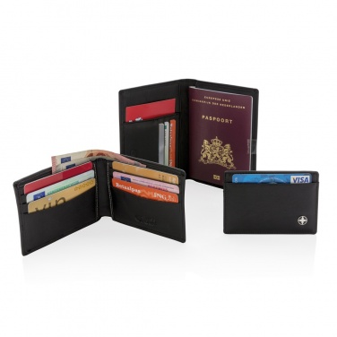 Logo trade promotional merchandise image of: RFID anti-skimming card holder