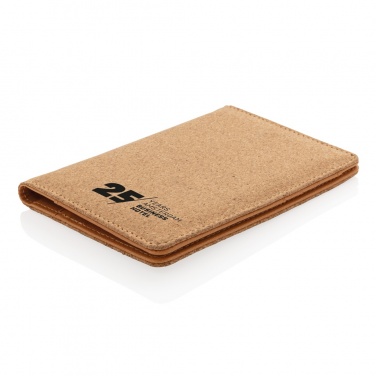 Logo trade promotional merchandise photo of: Cork secure RFID passport cover