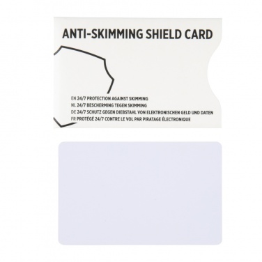 Logotrade advertising product picture of: Anti-skimming RFID shield card with active jamming chip