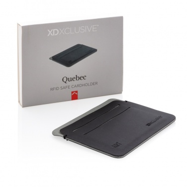 Logo trade corporate gifts picture of: Quebec RFID safe cardholder