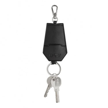 Logotrade promotional products photo of: SP Tula RCS certified recycled PU key holder and pen set
