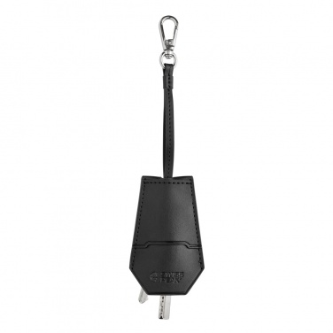 Logotrade promotional merchandise picture of: SP Tula RCS certified recycled PU key holder and pen set