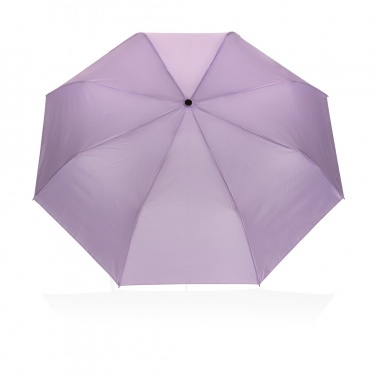 Logo trade promotional giveaways image of: 21" Impact AWARE™ 190T mini auto open umbrella