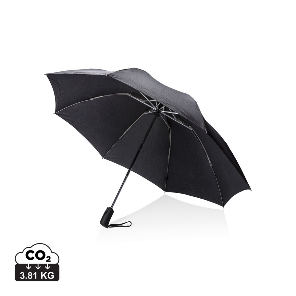 Logo trade corporate gift photo of: SP AWARE™ 23' foldable reversible auto open/close umbrella