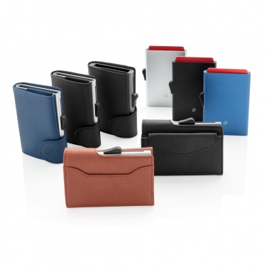 Logo trade promotional items image of: C-Secure RFID card holder & wallet