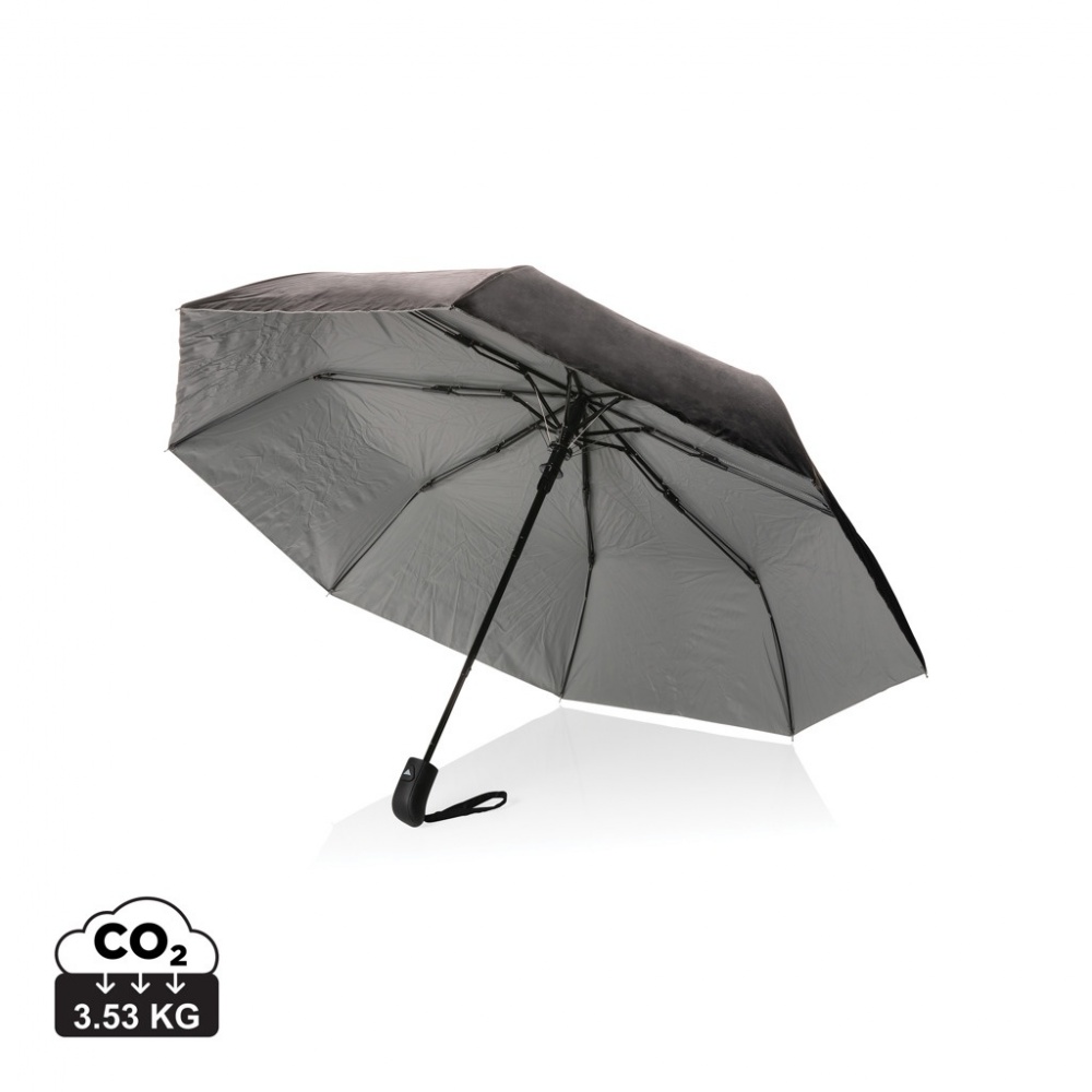 Logotrade advertising product image of: 21" Impact AWARE™ RPET 190T Pongee dual colour mini umbrella