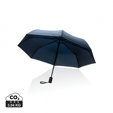 Logotrade corporate gift image of: 21" Impact AWARE™ RPET 190T auto open/close umbrella