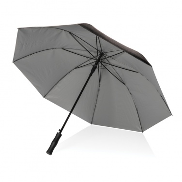 Logotrade promotional products photo of: 27" Impact AWARE™ RPET 190T dual colour auto open umbrella