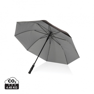 Logotrade promotional item picture of: 27" Impact AWARE™ RPET 190T dual colour auto open umbrella