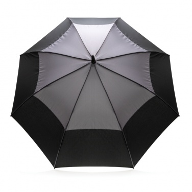 Logotrade promotional gift picture of: 27" Impact AWARE™ RPET 190T auto open stormproof umbrella