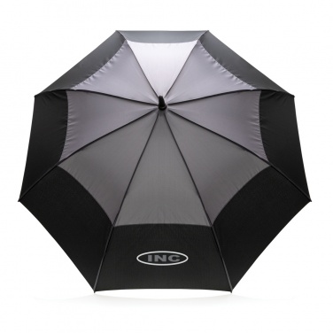 Logotrade promotional giveaway picture of: 27" Impact AWARE™ RPET 190T auto open stormproof umbrella