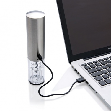 Logotrade promotional item image of: Electric wine opener - USB rechargeable