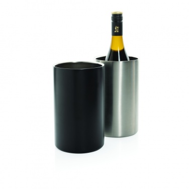 Logo trade promotional items image of: Vino RCS certified recycled stainless steel wine bucket