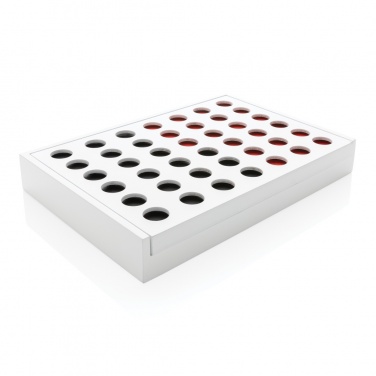 Logo trade business gift photo of: Connect four wooden game