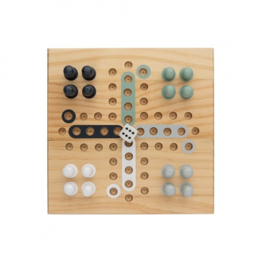 Logotrade promotional item picture of: Claire wooden Ludo game
