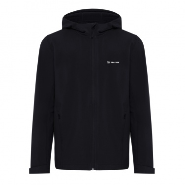Logotrade advertising products photo of: Iqoniq Makalu men recycled polyester soft shell jacket