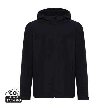 Logo trade promotional gifts picture of: Iqoniq Makalu men recycled polyester soft shell jacket