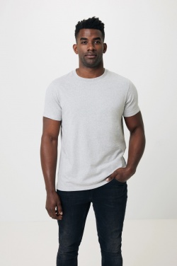 Logo trade corporate gifts image of: Iqoniq Manuel recycled cotton t-shirt undyed