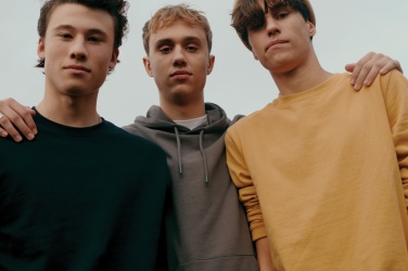 Logotrade advertising products photo of: Iqoniq Zion recycled cotton crew neck