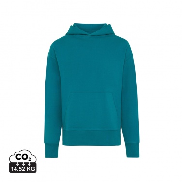 Logo trade promotional giveaway photo of: Iqoniq Yoho recycled cotton relaxed hoodie