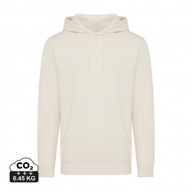 Logo trade promotional giveaways image of: Iqoniq Rila lightweight recycled cotton hoodie