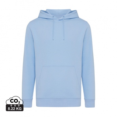 Logo trade promotional gift photo of: Iqoniq Rila lightweight recycled cotton hoodie