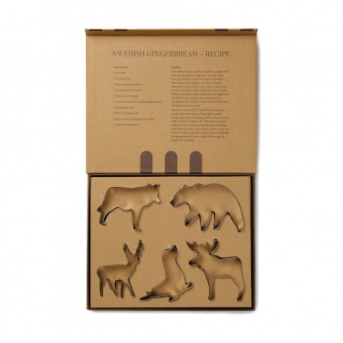 Logo trade advertising products picture of: VINGA Nordic big 5 cookie cutter 5-piece set