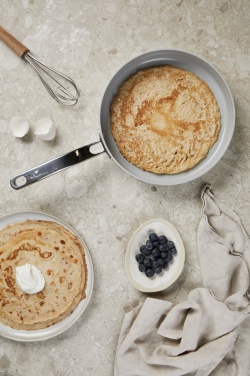 Logo trade promotional items picture of: VINGA Alte RCS recycled aluminium fry pan 27 cm