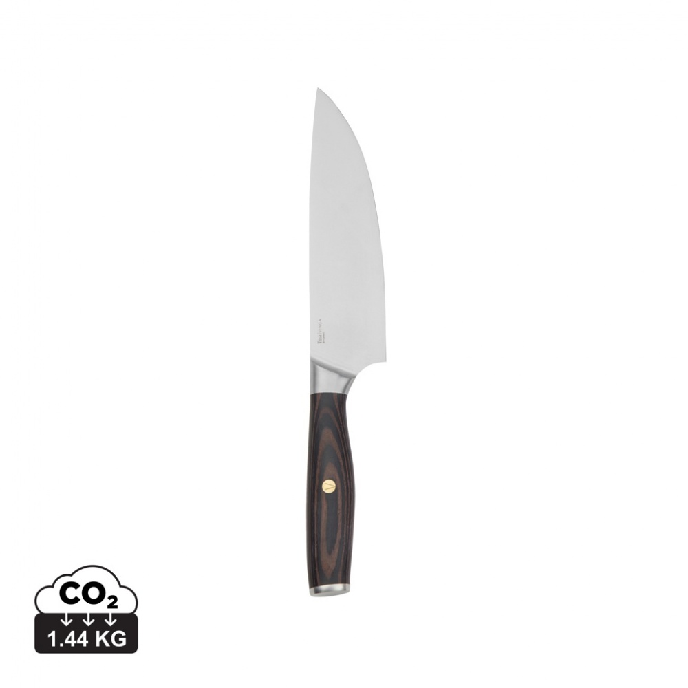 Logo trade promotional giveaway photo of: VINGA Tara RCS recycled steel chef's knife