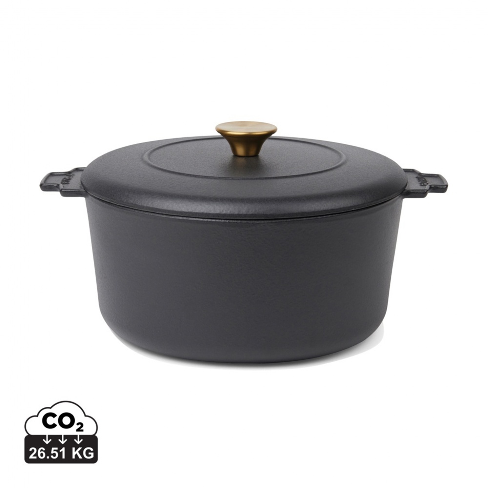 Logo trade promotional merchandise photo of: VINGA Monte heritage cocotte 5.5 L