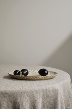 Logotrade corporate gift image of: VINGA Nuvem stoneware serving plate