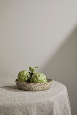 Logo trade advertising products image of: VINGA Nuvem stoneware serving bowl