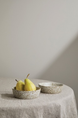 Logo trade promotional items image of: VINGA Nuvem stoneware mini bowl, 2 pcs set