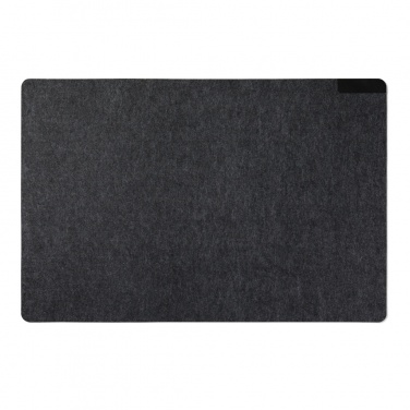 Logo trade advertising products image of: VINGA Albon GRS recycled felt desk pad