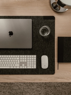 Logotrade promotional product picture of: VINGA Albon GRS recycled felt desk pad