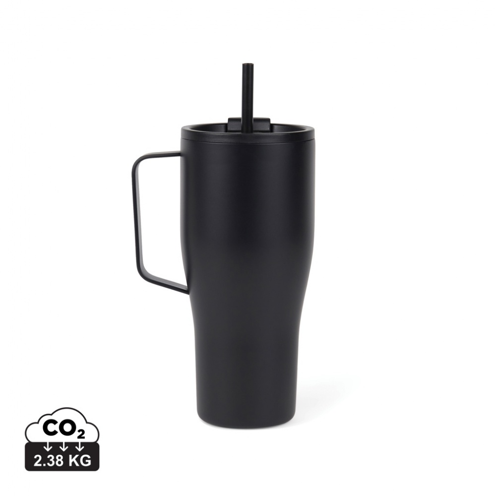 Logotrade promotional giveaway picture of: VINGA Eos voyager RCS recycled SS 800ml thermos cup